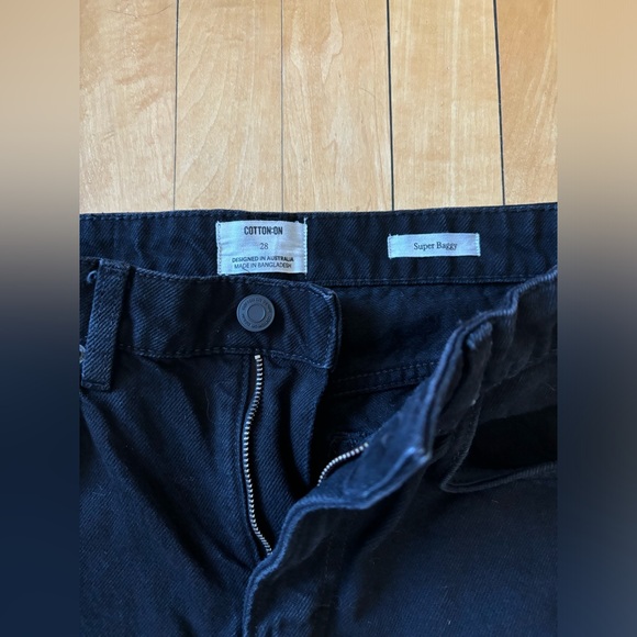 Black Baggy Pants - Picture 3 of 3